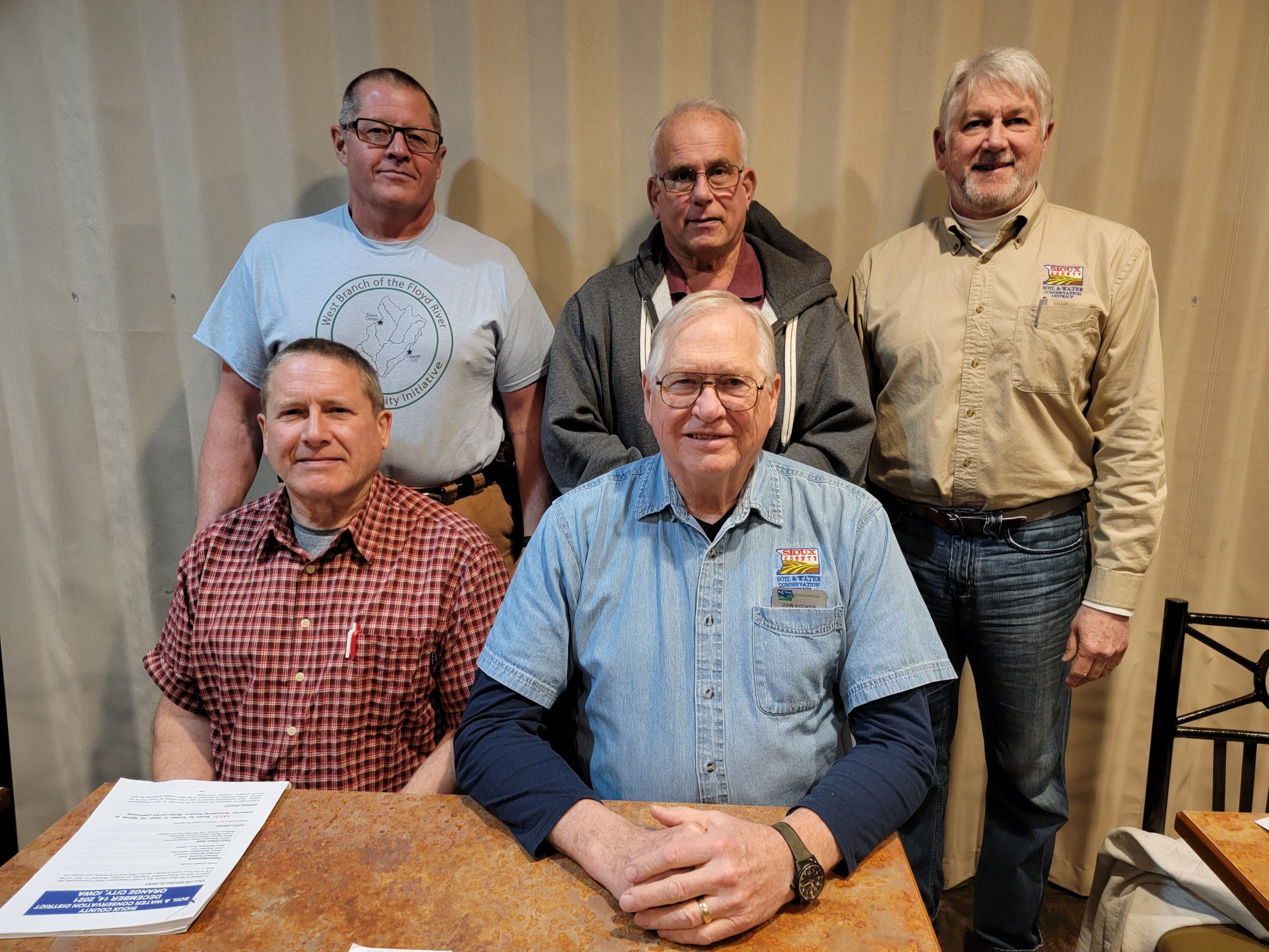 Five Commissioners